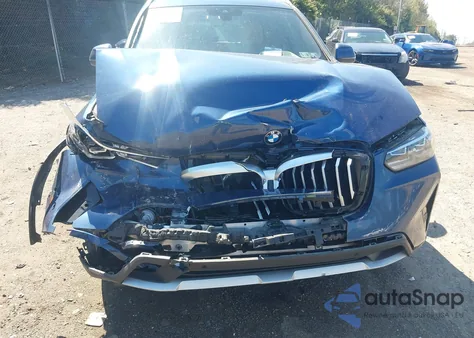 2023 BMW X3 xDrive30I from USA, damaged, VIN 5UX53DP05P9P70564